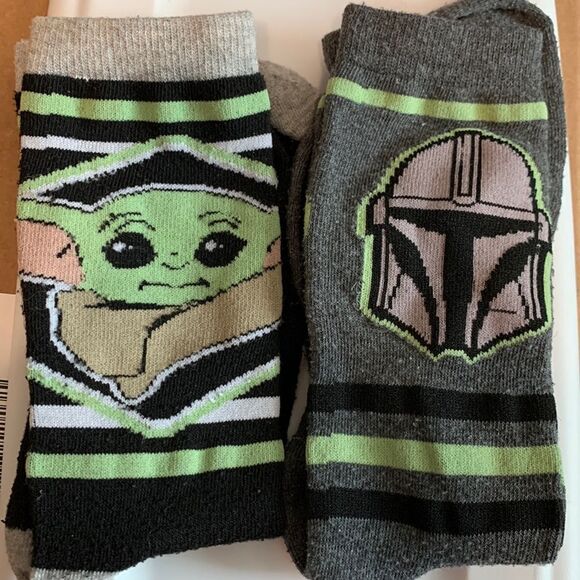Star Wars | Yoda Child Stormtroopers Socks 2 pair - Picture 1 of 6